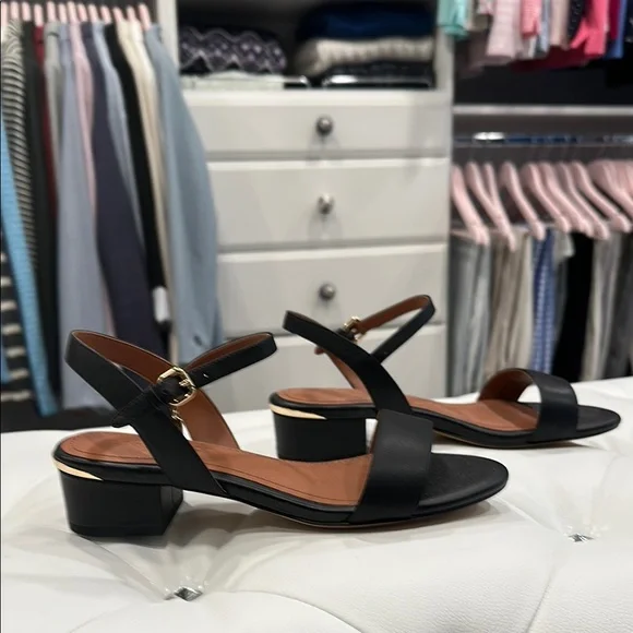 Coach Black Minimalist Sandals - Picture 4 of 7